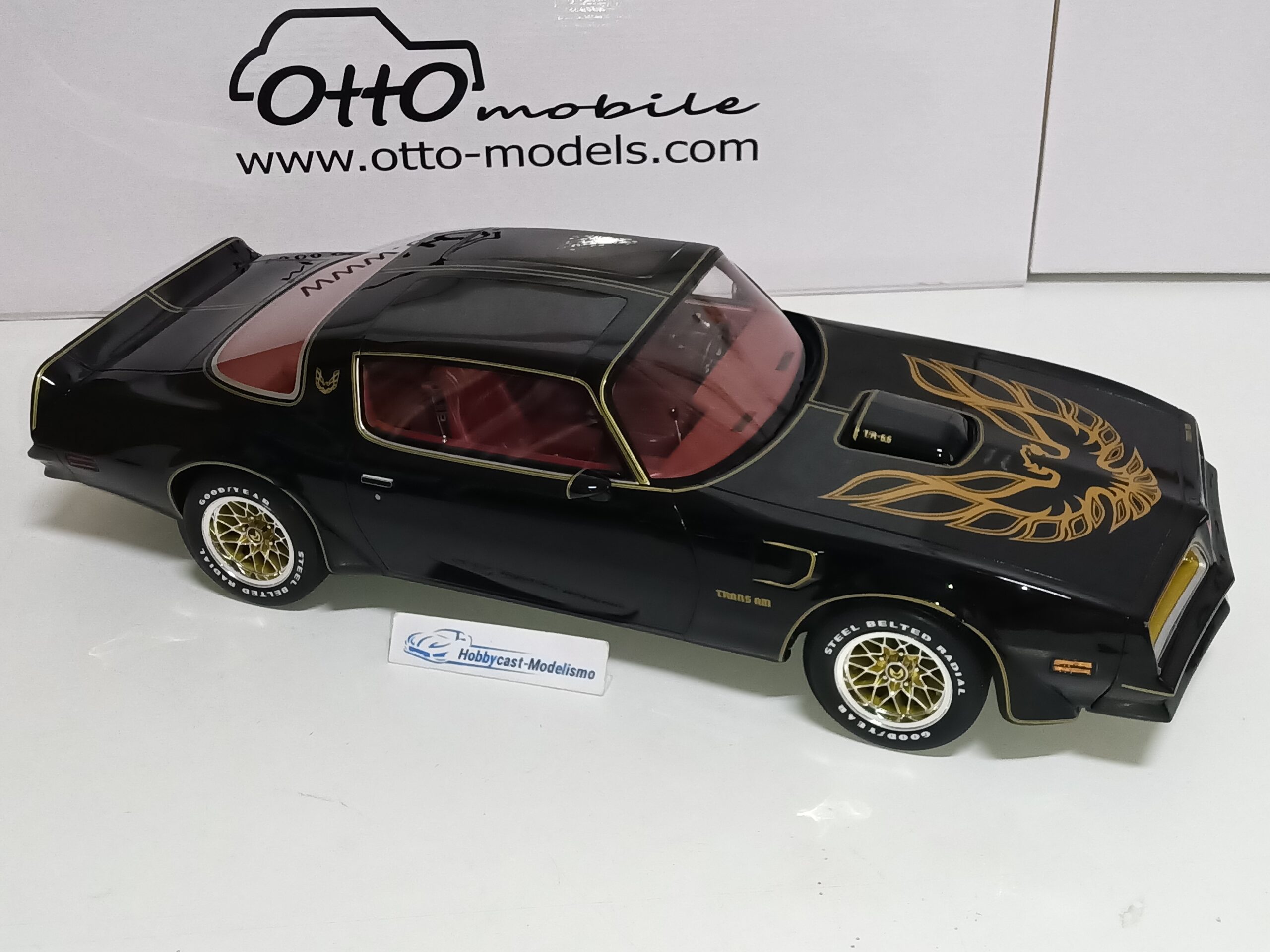 1/12 PONTIAC FIREBIRD TRANS Am 1977 OTTO-MOBILE 1:12 G098 LIMITED EDITION 2000 Pcs - Imagen 12