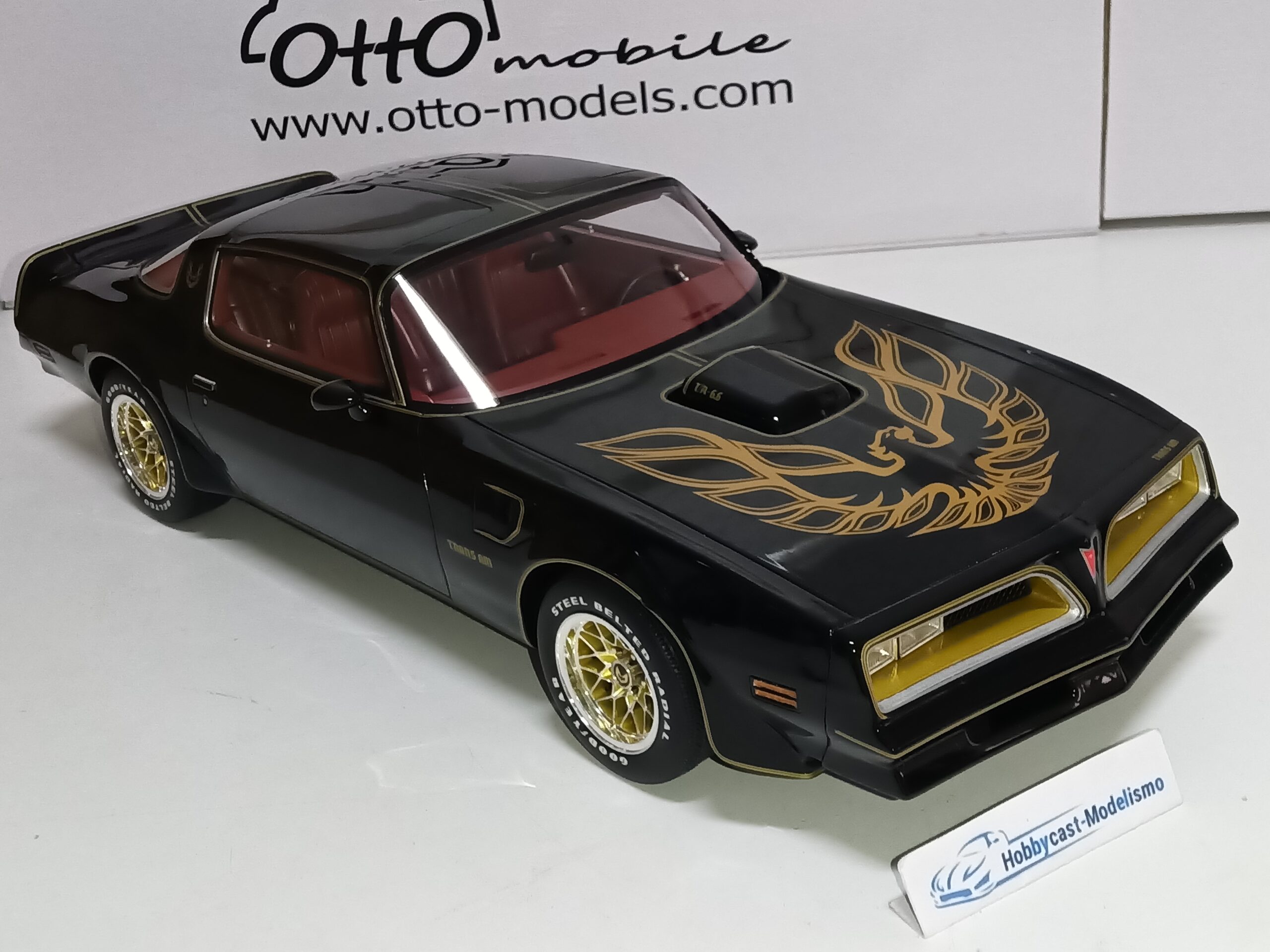 1/12 PONTIAC FIREBIRD TRANS Am 1977 OTTO-MOBILE 1:12 G098 LIMITED EDITION 2000 Pcs - Imagen 13
