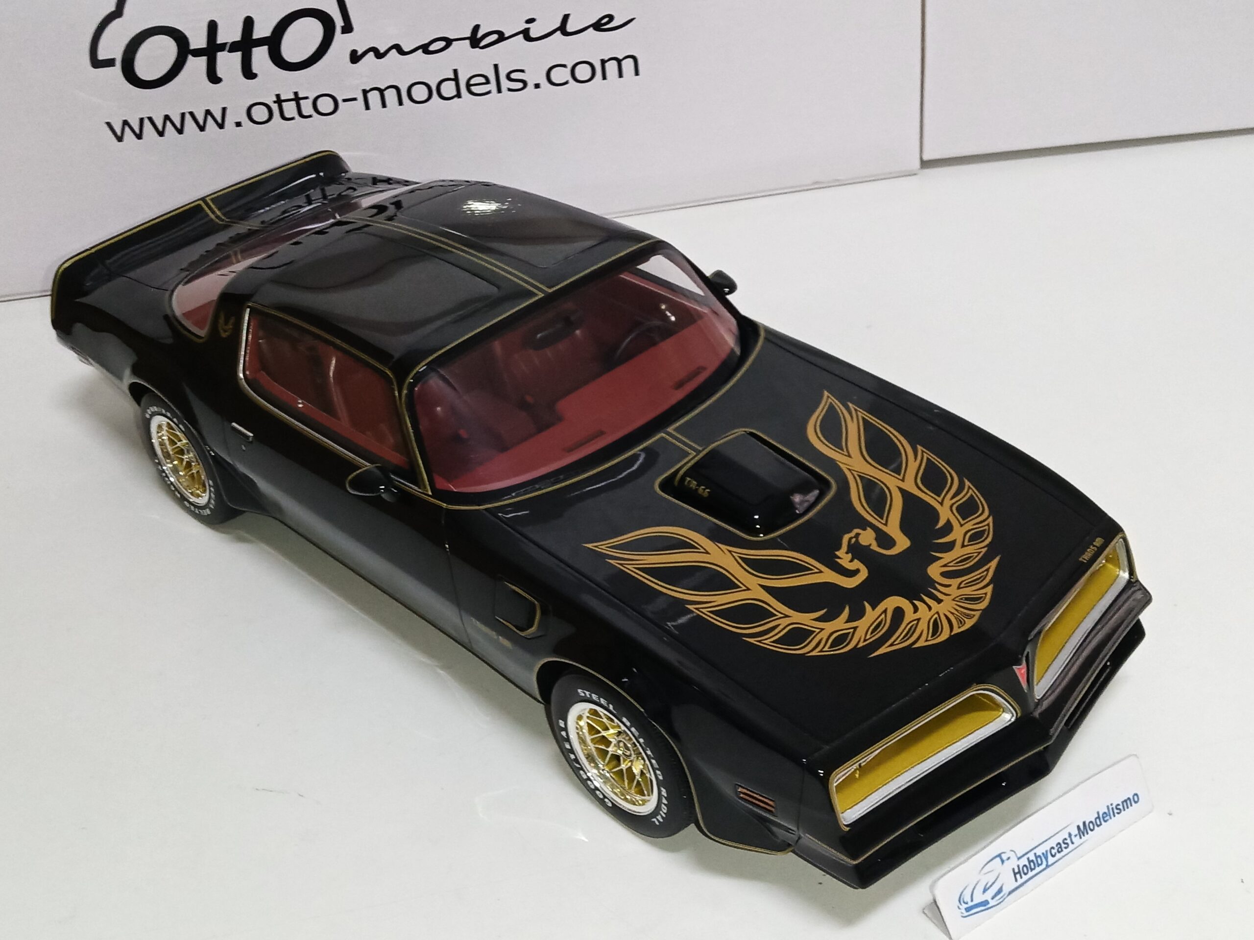 1/12 PONTIAC FIREBIRD TRANS Am 1977 OTTO-MOBILE 1:12 G098 LIMITED EDITION 2000 Pcs - Imagen 14