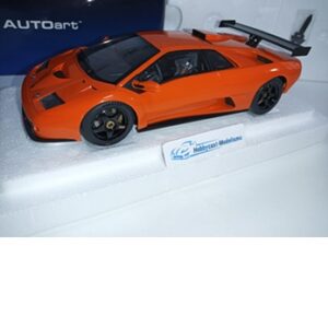 LAMBORGHINI DIABLO GTR V12 ARANCIO ISHTAR NARANJA 1999 AUTOART 79139 1:18