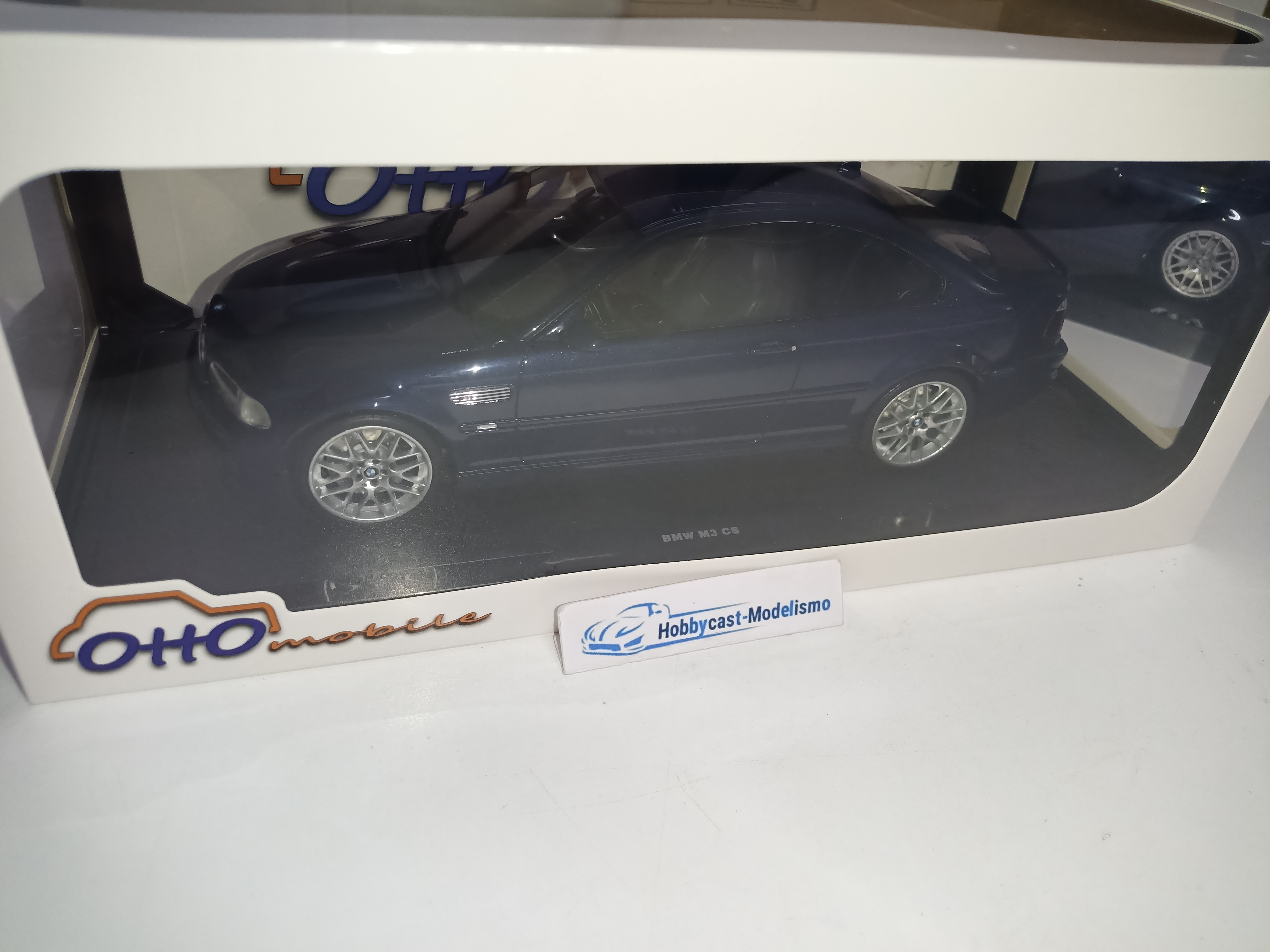BMW M3 E46 COUPE CS OT1260 AZUL MARINO METALIZADO OTTO MOBILE 1:18 Limited Edition 2500 Pcs - Imagen 10