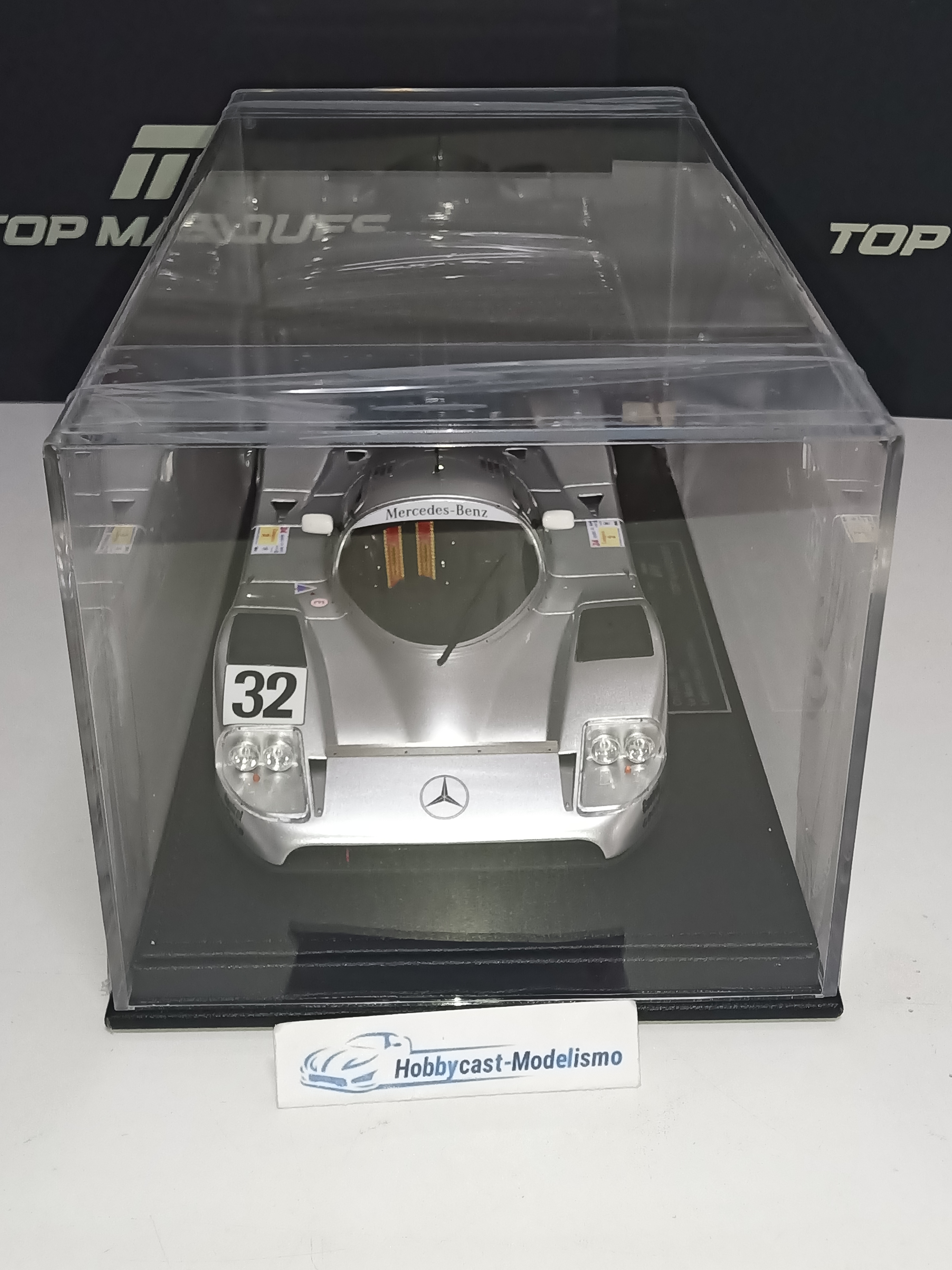 Mercedes Benz C11 C291 Team Sauber #32 J. Palmer / S. Dickens / K. Thii 24h Le Mans 1991 TOP MARQUES TOP150C LIMITED EDITION 500 PCS 1:18 - Imagen 5