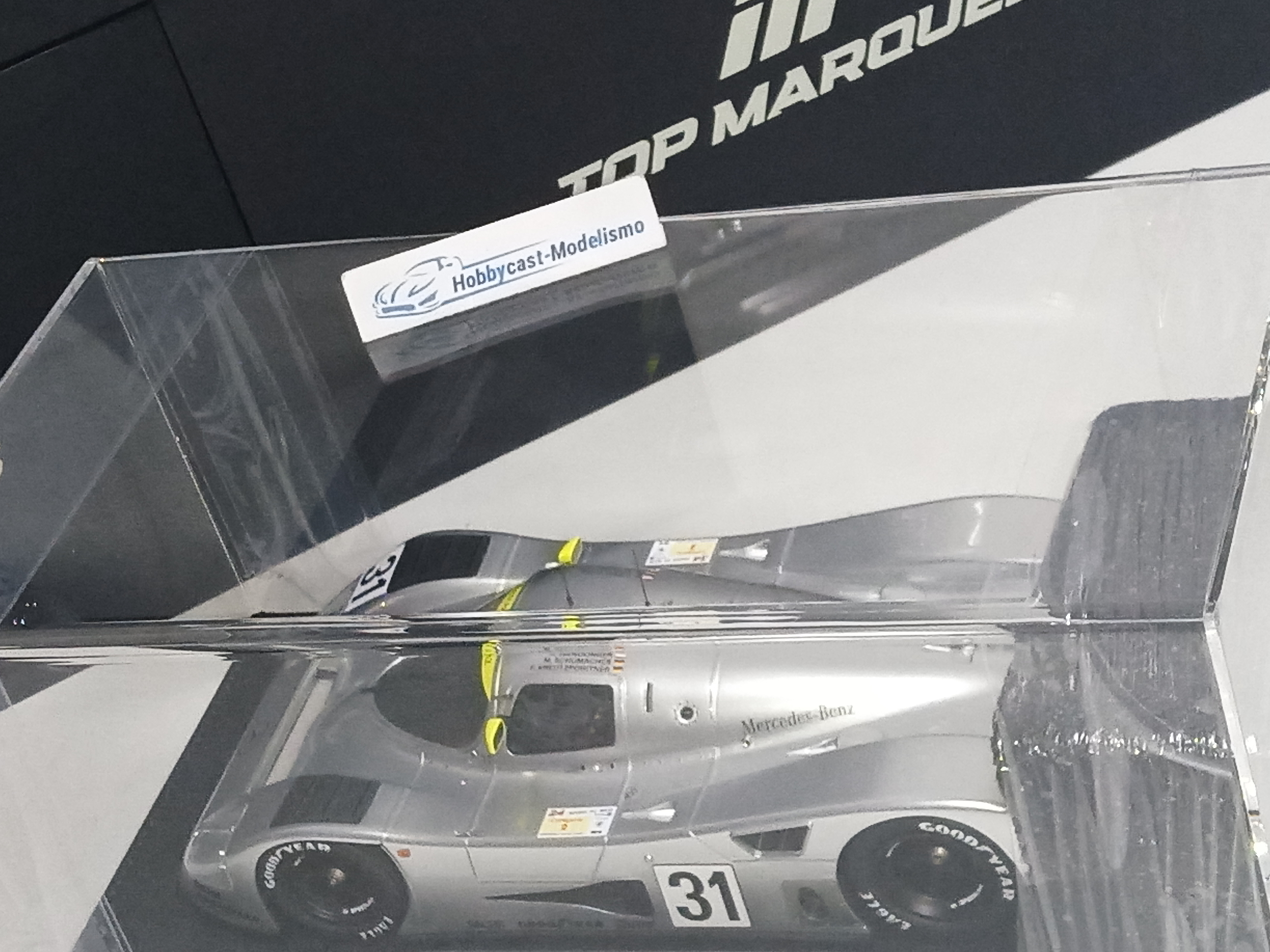 Mercedes Benz C11 C291 Team Sauber #31 Michael Schumacher 5th Place 24h Le Mans 1991 TOP MARQUES TOP150A LIMITED EDITION 500 PCS 1:18 - Imagen 4