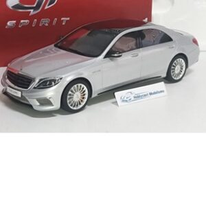 MERCEDES BENZ S65 AMG SEDAN W222 2016 SILVER GT SPIRIT GT067 1:18 Limited Edition 1500 Pcs